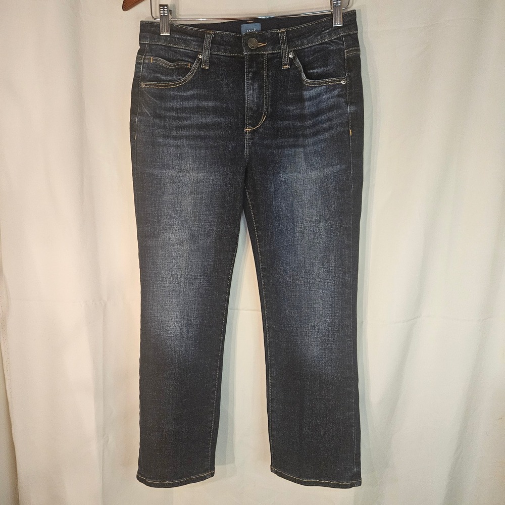 JAG Jeans Women's Pull-On Straight Leg Dark Wash Denim Size‎ 6